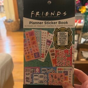 FRIENDS Themed Colorful Planner Sticker Book